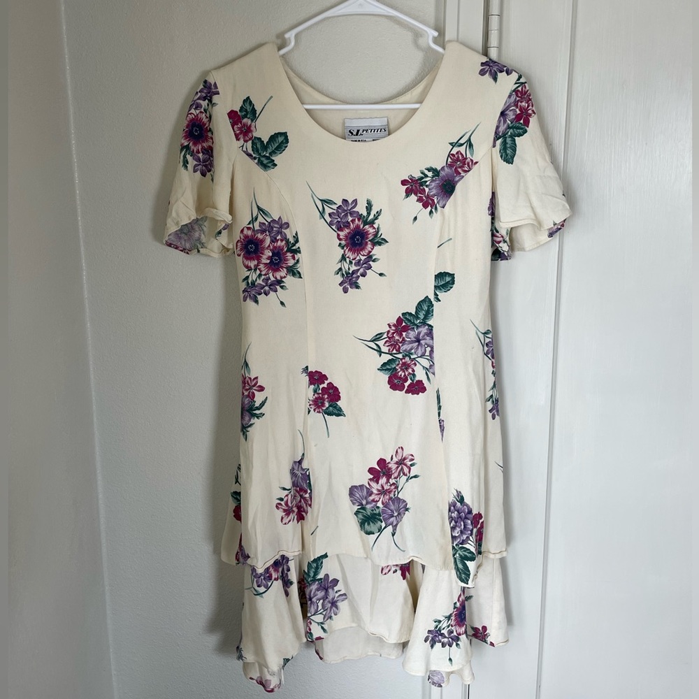 Vintage Floral Dress